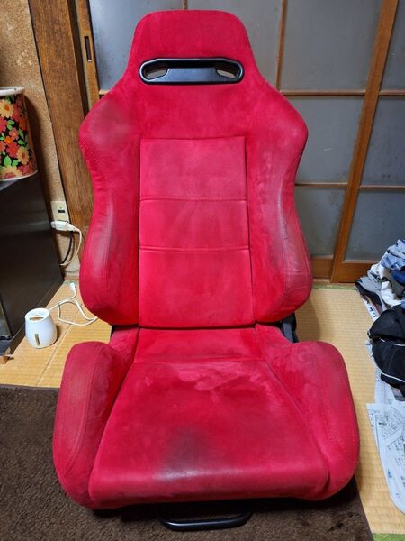 赤 レッド セミバケットシート STRASSE RACING ストラッセレーシング 正規品 ゲーミングシート コックピット
