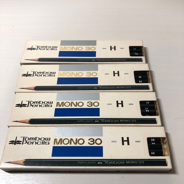 Tombow トンボ MONO 30 H 4ダース
