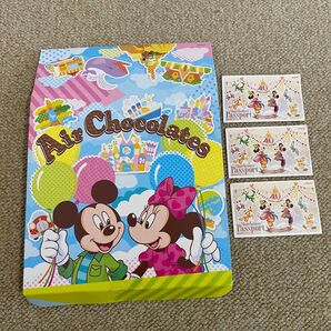 ディズニーリゾートチケット 3枚 使用済み ディズニー エアーチョコレート 空箱