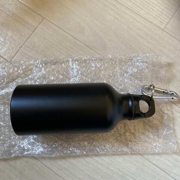 値下げ!アルミマウンテンボトル 黒 400ml