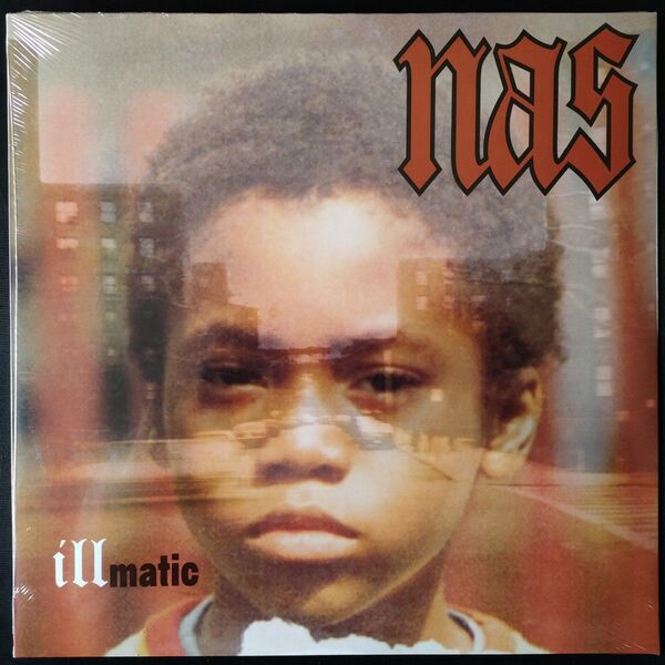 新品未開封 LPレコード名盤NAS ナズ Illmatic イルマティック アナログ盤未使用 DJ HIPHOPヒップホップUK盤