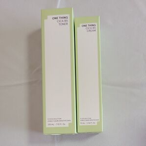 ONE THING CICA クリーム トナーのセット