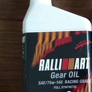 ラリーアート RALLI ART ギアオイル、75w-140 1リットルボトル 100%化学合成油