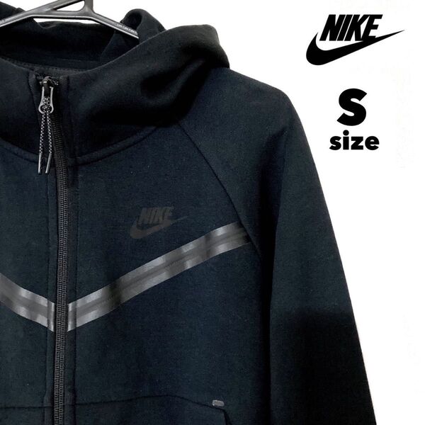 《最終価格!!定価14000円!破格価格》NIKE フード パーカー ブラック S