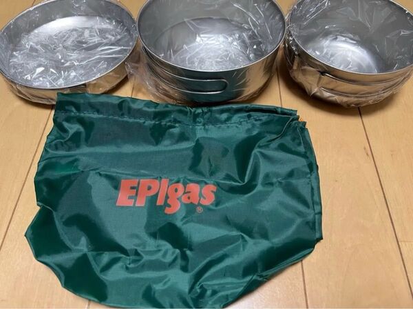 EPIgas チタン3点食器セット