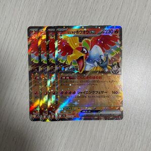 ヒビキのホウオウex 4枚