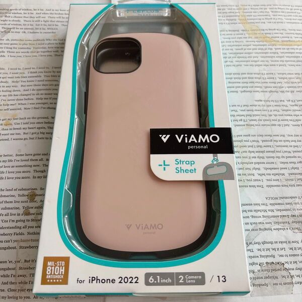 【再入荷】iPhone 14/13 耐衝撃 ハードケース マット サクラピンク