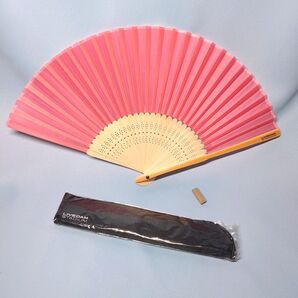 新品 カラオケ DAM ライブDAMスタジアム 扇子 ピンク 桜色
