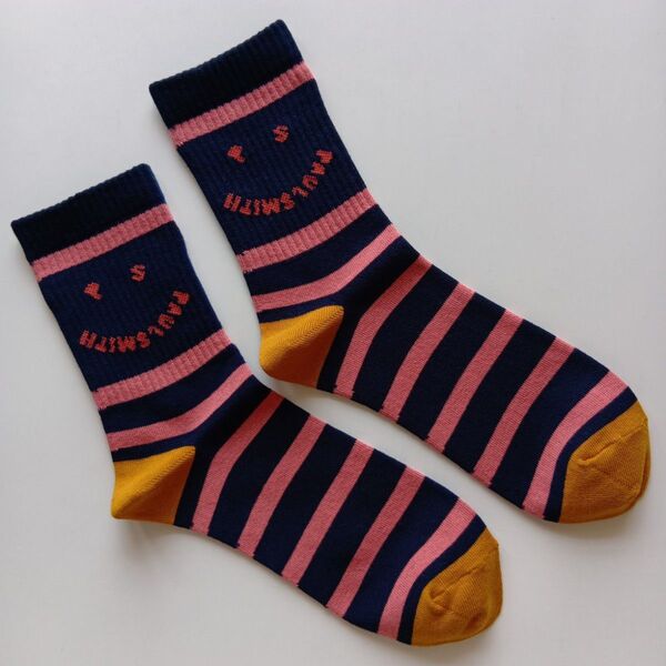 153 Paul Smith ポールスミス メンズ ソックス 靴下 サイズ:25−27cm