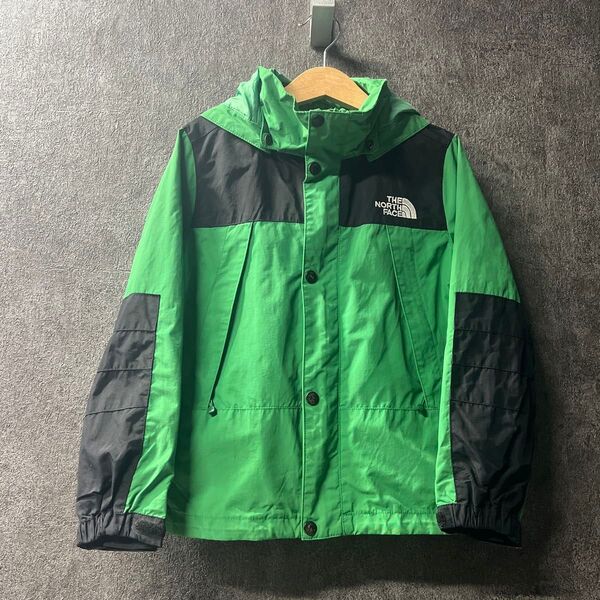 120㎝ THE NORTH FACE ノースフェイス マウンテンパーカー キッズ アウトドア グリーン