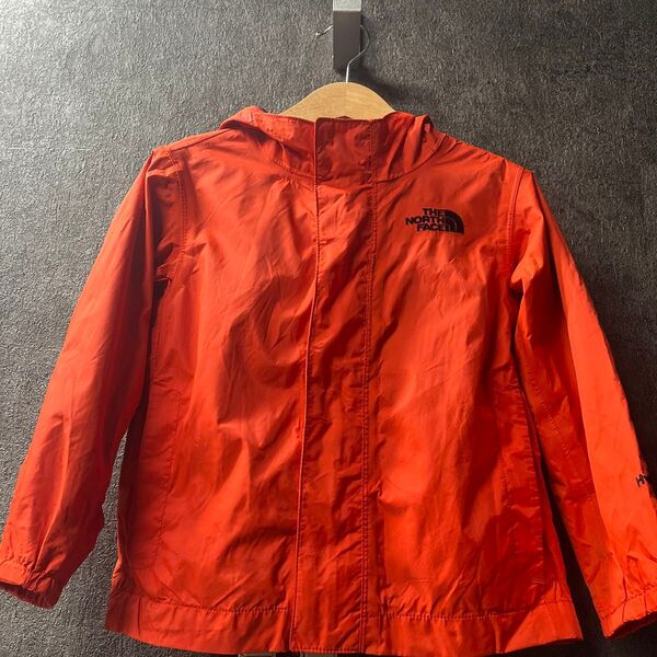 3T/3Bサイズ 約90〜100 THE NORTH FACE ノースフェイス マウンテンパーカー オレンジ キッズ HYVENT
