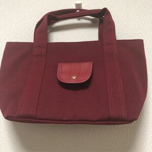 SK-II original tote bag not for sale * Ayase Haruka cosmetics confection inserting small articles red wine red lunch bag-in-bag organizer 