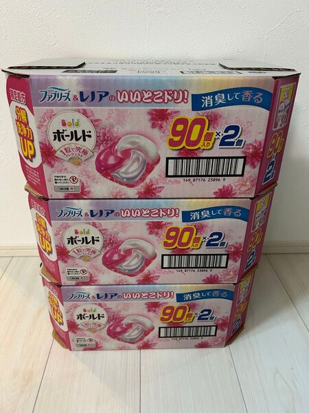 コストコ ボールド ジェルボール 4D プレミアム 90個入り × 6袋 合計540個
