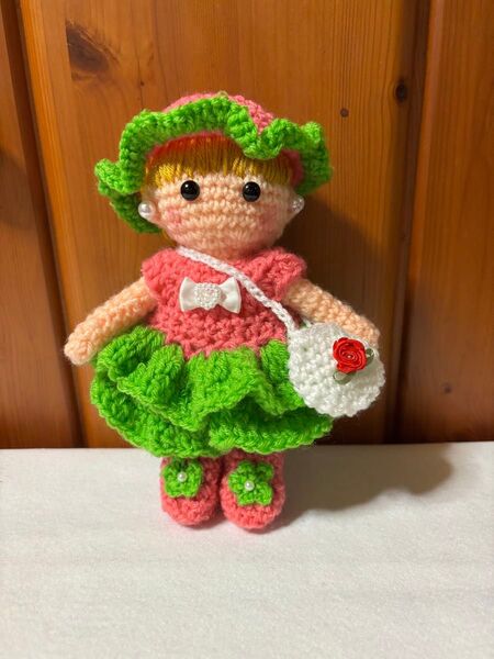 あみぐるみ 女の子 ハンドメイド