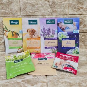 7種類セット クナイプ バスソルト グーテナハト ハッピーフォーミー ラベンダー ネロリ