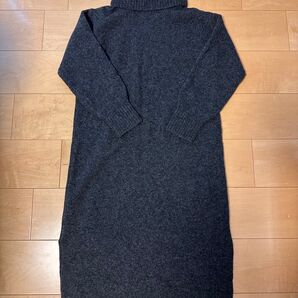 ユニクロスフレヤーンワンピースS