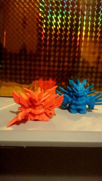 ■レア 千生大将軍 千生将軍 ガン消し 2点 SDガンダム