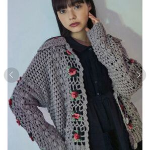 MerryJenny クロシェカーディガン