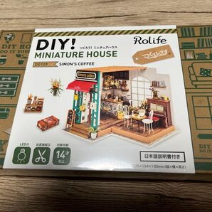 【未開封品】DIY! つくろう ミニチュアハウス シモンズ コーヒー