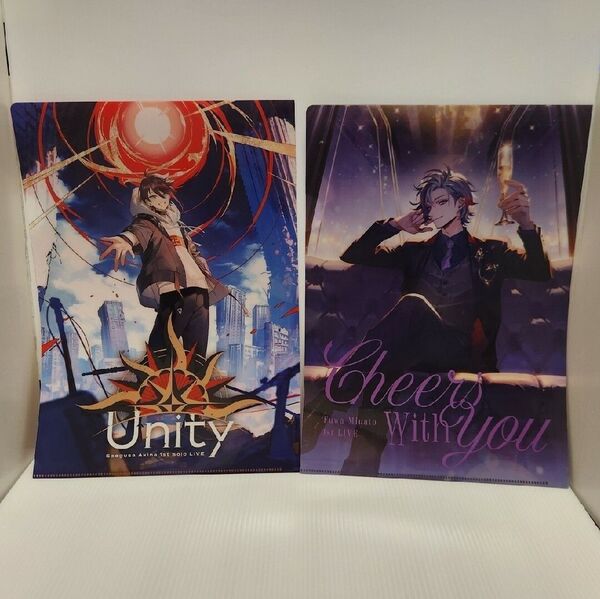 クリアファイル 三枝明那/Unity 不破湊/Cheers with you