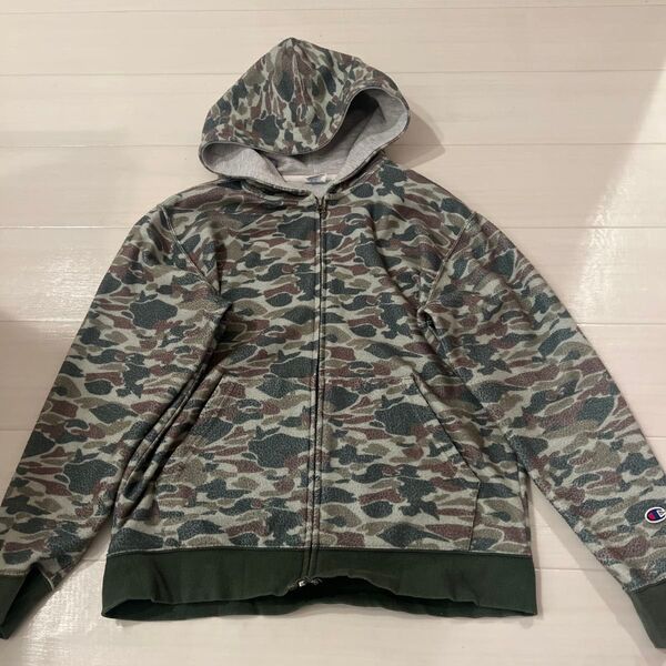 champion パーカー スウェット ジップアップ