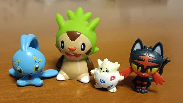 ポケモン フィギア 指人形 等 色々寄せ集め 4点セット 中古品