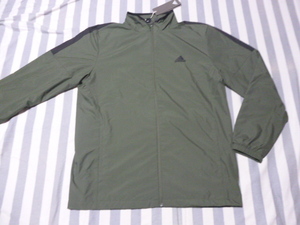  cheap prompt decision! Adidas ESSENTIALS Basic window Bray ka- ( reverse side nappy )to race olive L new goods 