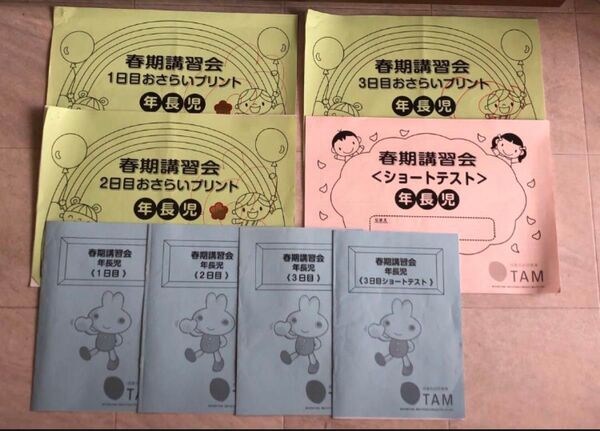 成基 TAM 春期講習会 おさらい&テスト