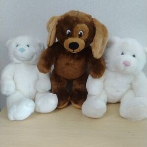 ビルドアベア ぬいぐるみ3点セット