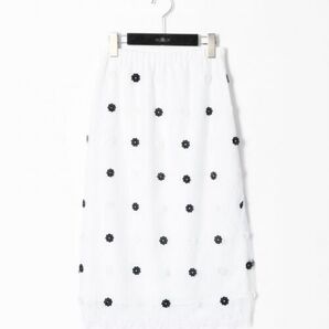 ダイアグラム グレースコンチネンタル フラワーレーススカート