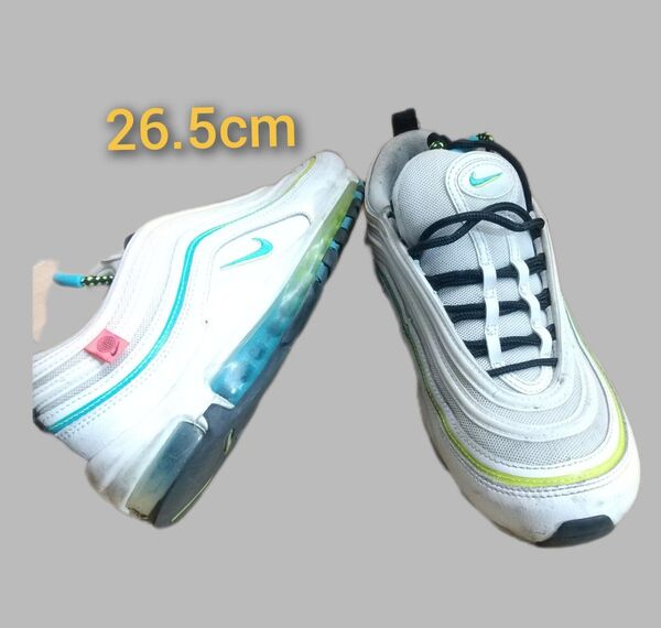 NIKE Air Max 97 スニーカー world wide 26.5cm CZ5607-100 マルチカラー