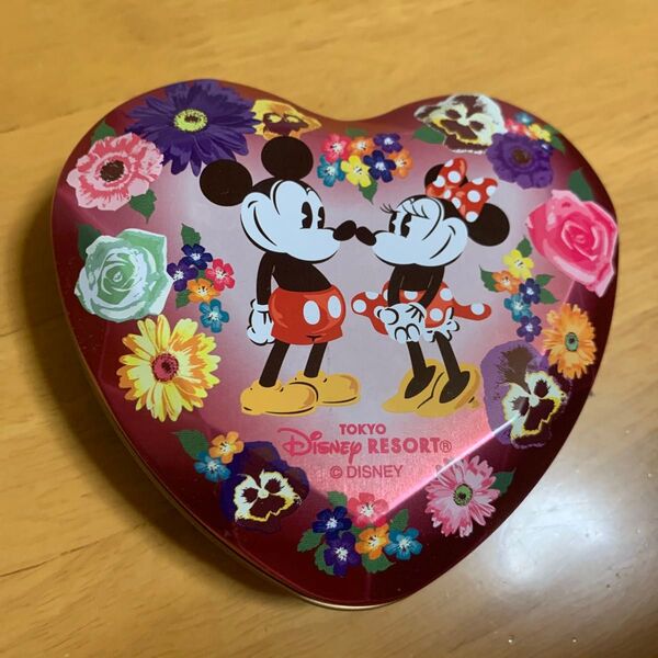 ミッキー ミニー ディズニー缶