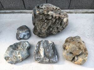 レイアウト　石　アクアリウム・石組・水槽 ・自然石・八海石・龍王石・清流石K-12