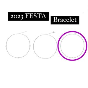 BTS 10周年 2023 FESTA Bracelet cubic 単品