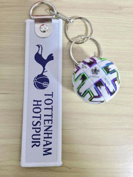 サッカー トッテナム Tottenham 3Dボール セット キーホルダー