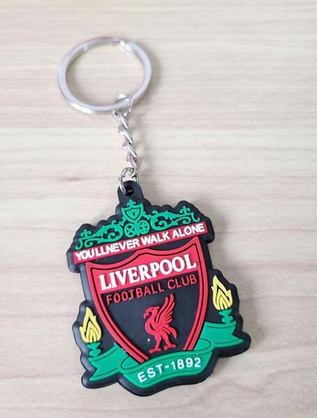 サッカー チーム リヴァプール Liverpool エンブレム キーホルダー