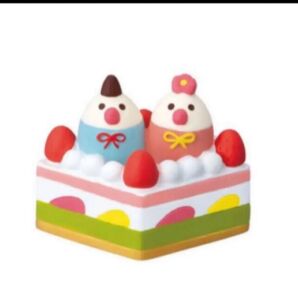 新品 コンコンブル ひな祭り ひなケーキ文鳥 ミニチュア