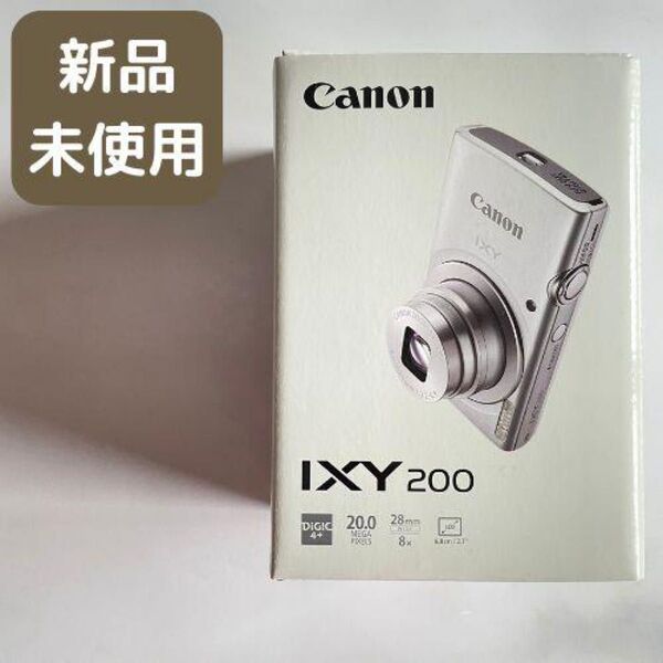 【新品・未使用】Canon IXY 200 デジタルカメラ 色:レッド