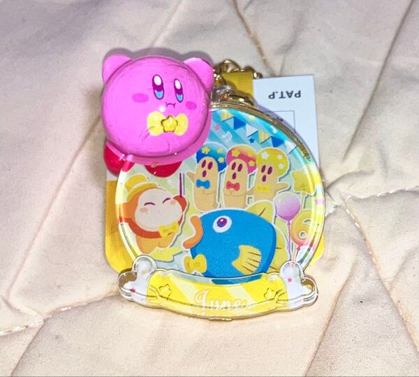 星のカービィ バースデー ぷっクリアキーホルダー 6月 アクキー アクリル ストラップ マスコット