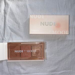 peripera ペリペラ オールテイクムード チークパレット 01 NUDE IS MOOD