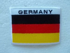 GERMANY ジャーマニー ドイツ 国旗 ワッペン/パッチ 刺繍 スポーツ サッカー 333