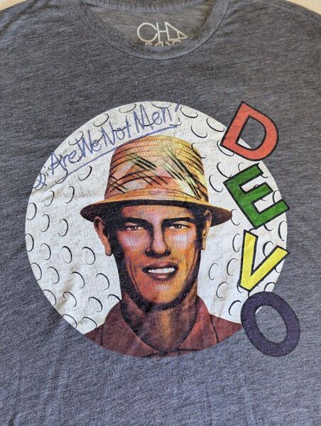 ビィンテージTシャツ DEVO 40年落ち