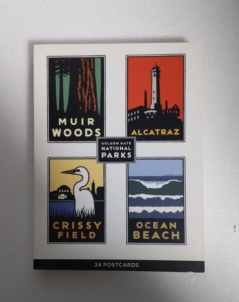 GOLDEN GATE NATIONAL PARKS ポストカード ブック