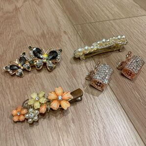 処分価格 最終値下げ ヘアアクセサリー4点セット