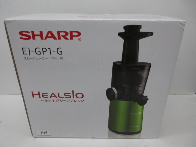 Yahoo!オークション -「シャープ ej-gp1-g スロージューサー Yahoo!オークション -「シャープ ej-gp1-g スロージューサー