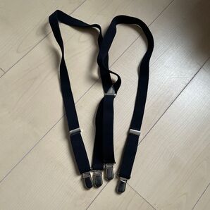 キッズ サスペンダー 黒