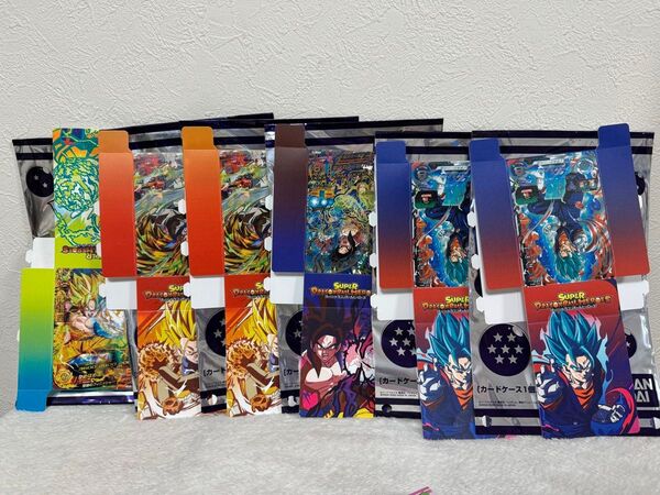 ドラゴンボールヒーローズ BIGBANG MISSION 特製カードケース 4種6個セット