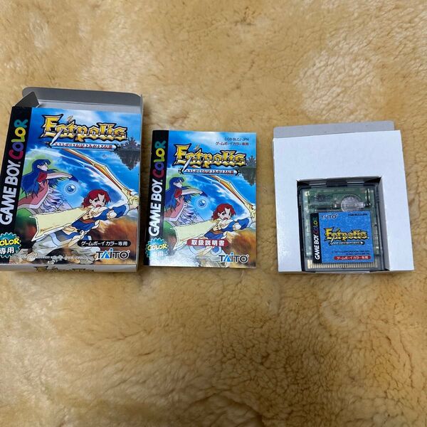 ゲームボーイカラー GBC Estpolis エストポリス伝記 よみがえる伝説