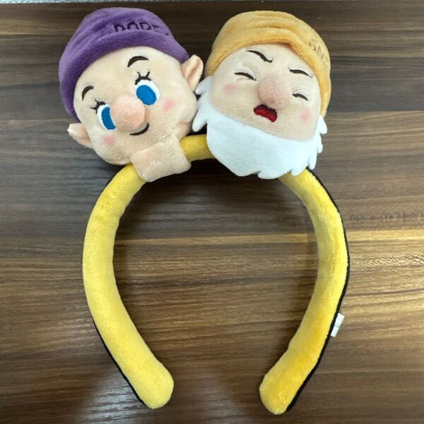 香港ディズニー カスタマイズカチューシャ 白雪姫 7人の小人