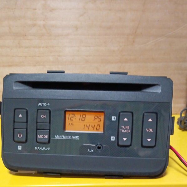 ◆スズキ 純正 DA17V ◎エブリー AUX付 CD オーディオ デッキ